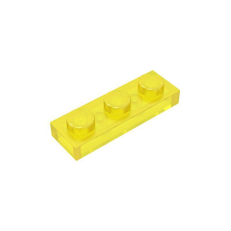 60pcs/lot MOC Bricks Plate 1x3 Compatible With 3623 Children's Toys DIY Building Block Particles Plate Technical Toy
