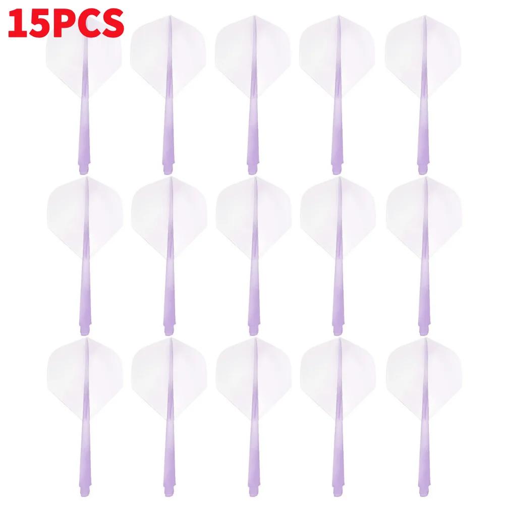 3-15Pcs Integrated Dart Flights and Shafts Anti-fall Professional Darts Plastic Integrated Dart Shaft and Flights Dart Accessory