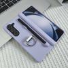 For Samsung Galaxy Z Fold6 5G Case Skin-Touch PC Phone Cover with Stylus and Stylus Slot