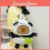 Cute Ins Capybara Panda Cartoon Backpack With Nylon Material For School And Daily Use