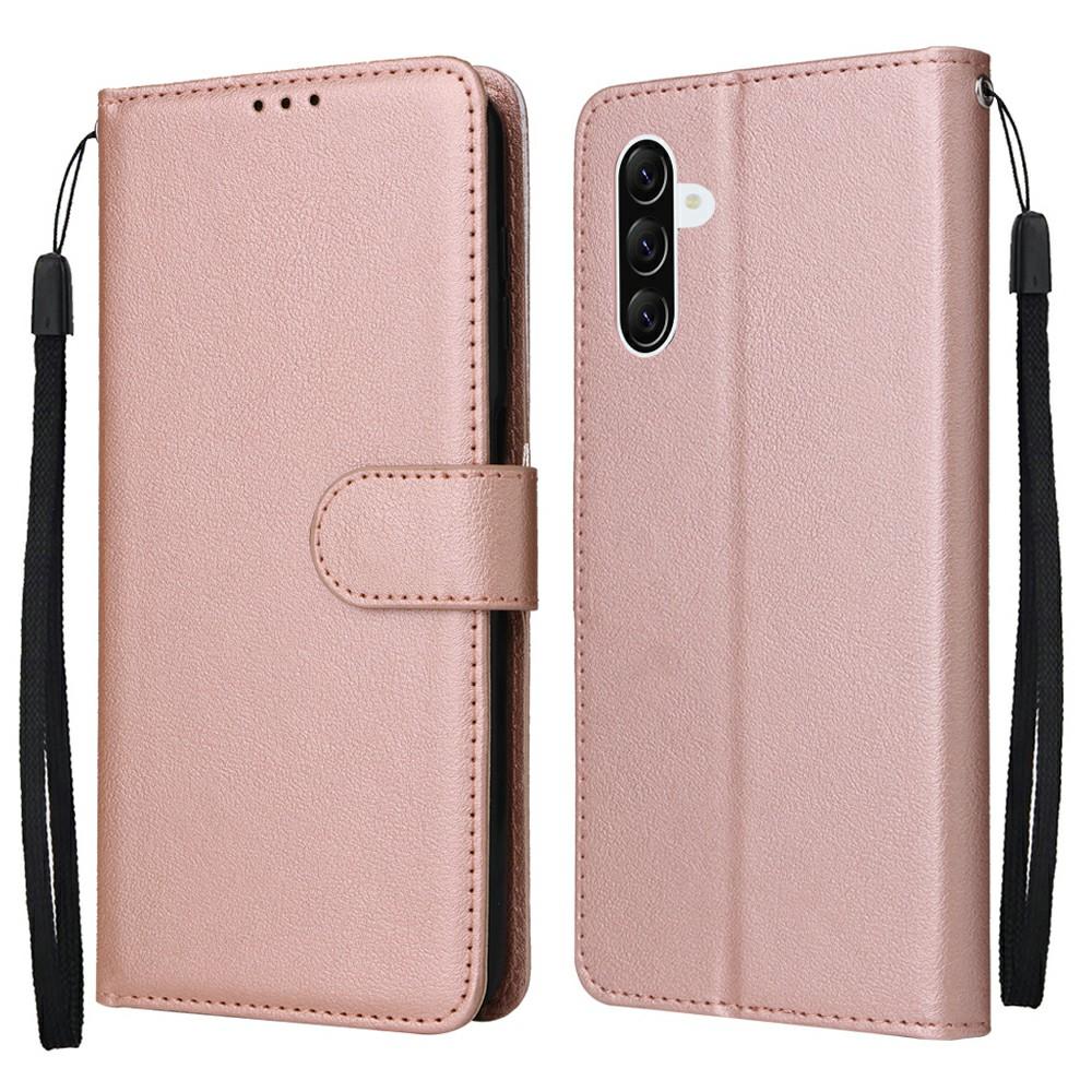 For Samsung Galaxy A37 5G Case Wallet Stand PU Leather Phone Cover with Wrist Strap
