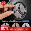 Autoaufkleber Auto Lenkrad Emblem Aufkleber Diamant Zubehör Für Mercedes Benz AMG W205 W211 W212 W213 X253 W166 W167 W117