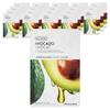 Ground Mask Sheet Avocado, 10 Pcs, 2 Pcs