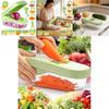 Multifuntional Vegetable Chopper With Stainless Steel Blades For Home Cooking And Meal Prep