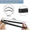 35 Pcs Black Rubber Elastic Bands Set Of Large Thick Elastic Bands Durable-lian