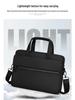 Men's Casual Oxford Multi-Layer Travel Briefcase - Large Capacity Laptop & Business Handbag