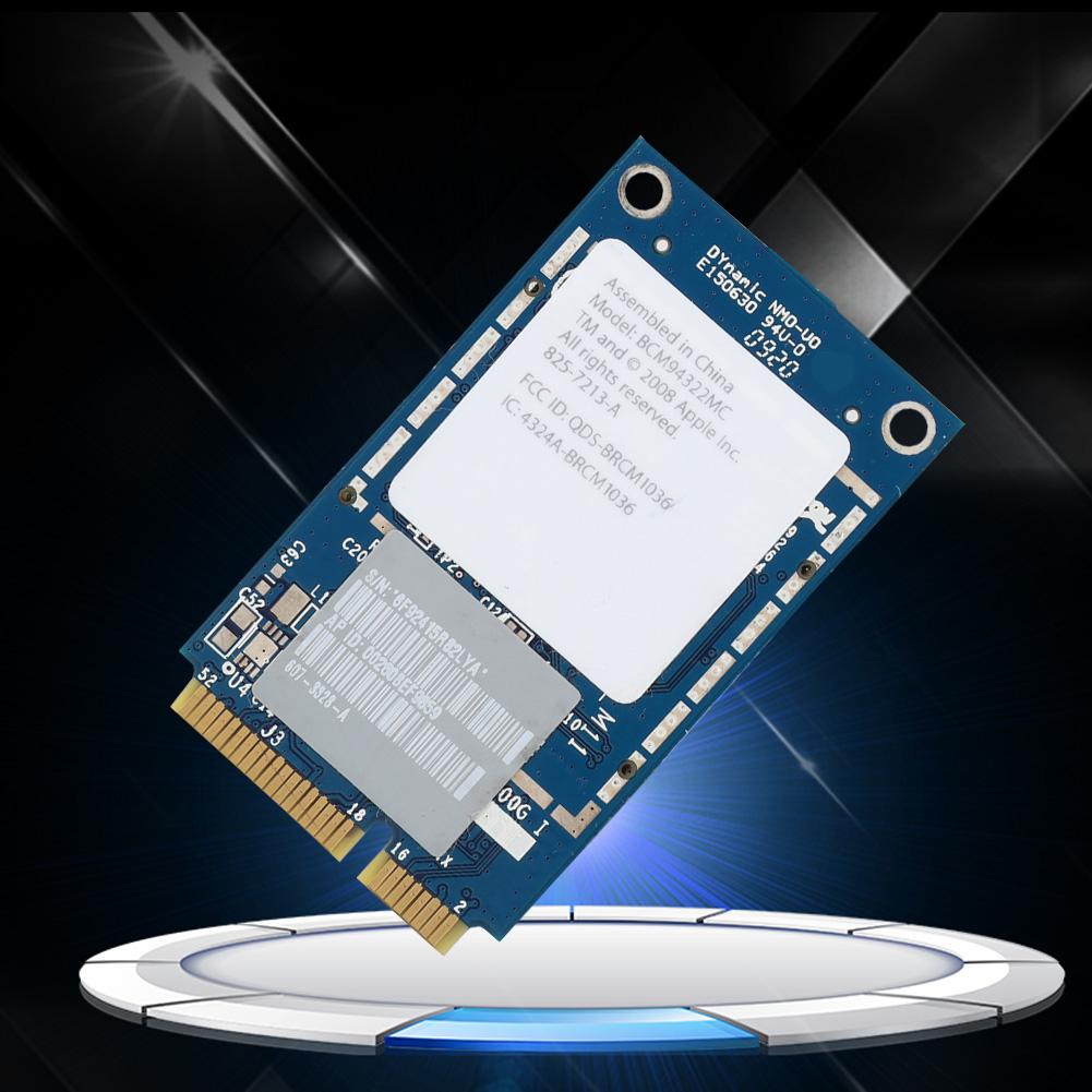 BCM94322MC Dual Frequency 300M Mini PCI E WiFi Card For Mac Pro MB988Z A Network Card