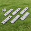 6 Pack Lawn Mower Blades with Screws Accessories Replacement Robotic Mower Blades Compatible for ALKO Robolinho Lawn Mowers