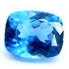 11 Ct+ Natural Santa Maria Blue Aquamarine Cushion Cut Loose Gemstone