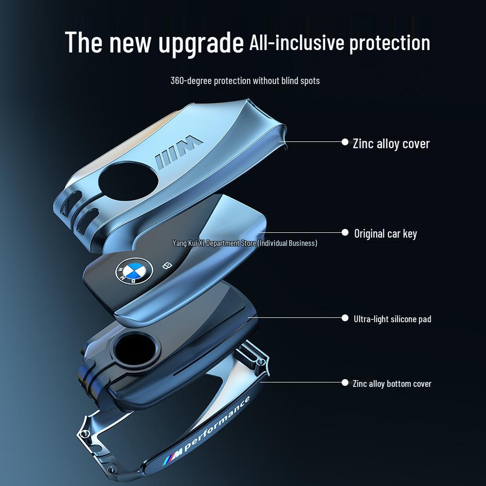 BMW Schlüsselhülle: Passt für 26 Modelle, darunter 5er, X5, X1, 525, X3, X7 und 3er.