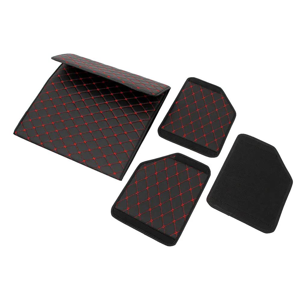 1Pc Universal Multipurpose Collapsible Car Trunk Storage Organizer with Lid Portable Car Storage Bag Car Trunk Organizer