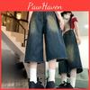 Jeans Women Straight For Leg Korean Version High Waisted Plus Size Loose Casual Drape Wide Leg Pants