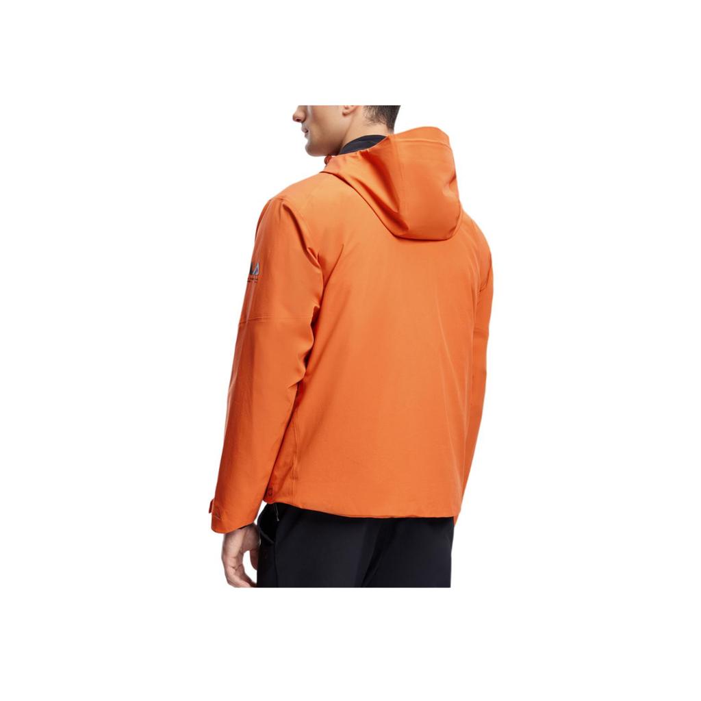 New FILA Down Jacket Men's Sunset Orange A11M347906F-OR