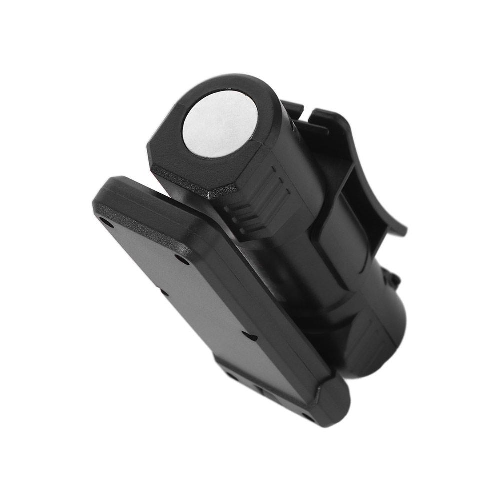 6-Modes Dimming Handheld Worklight 180-Degree Rotation Waterproof Design Portable Gym Lamp USB Rechargeable Foldable Portable
