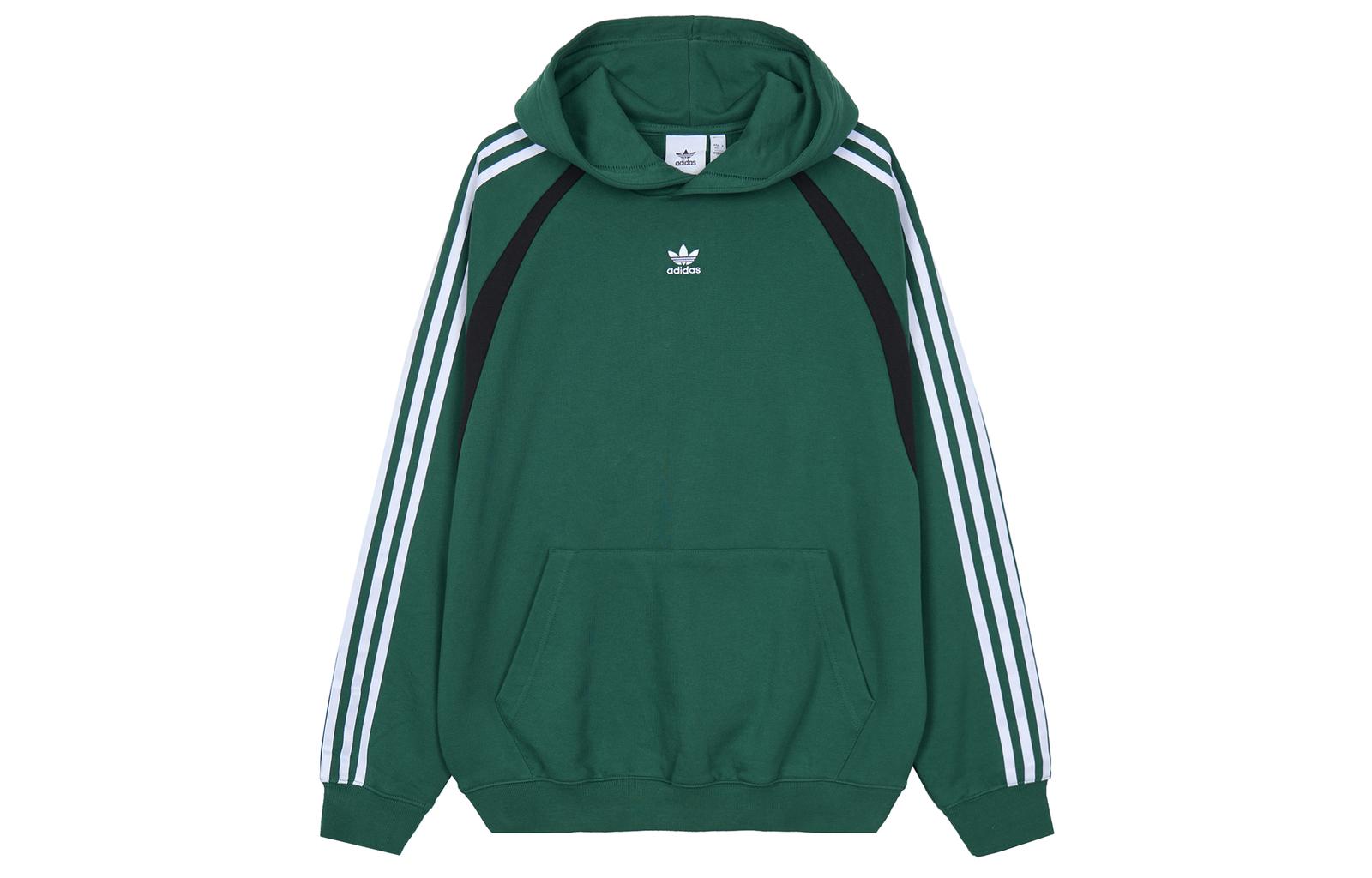 adidas Originals Colorblock Logo Print Casual Hoodie Long Sleeve IW3646 XL