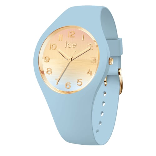 

Authorized Ice-Watch Women s Watch 021358 Ice Horizon Blue Gold Small