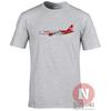 Air Malta Airbus A320 TShirt Plane Spotters Airline Crew Airports Travel Tee