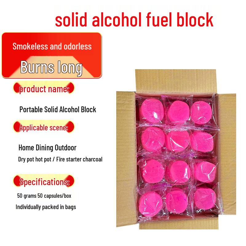 Portable Solid Alcohol Fuel Blocks