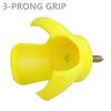 3-Prong Golf Ball Grabber Golf Ball Picker Lightweight Golf Ball Retriever Indoor Putting Tool for Most Putters