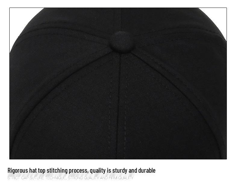 Unisex Wide Brim Baseball Cap: Sun-Protection Duckbill Hat for Spring/Summer Outdoor Sports & Casual Wear