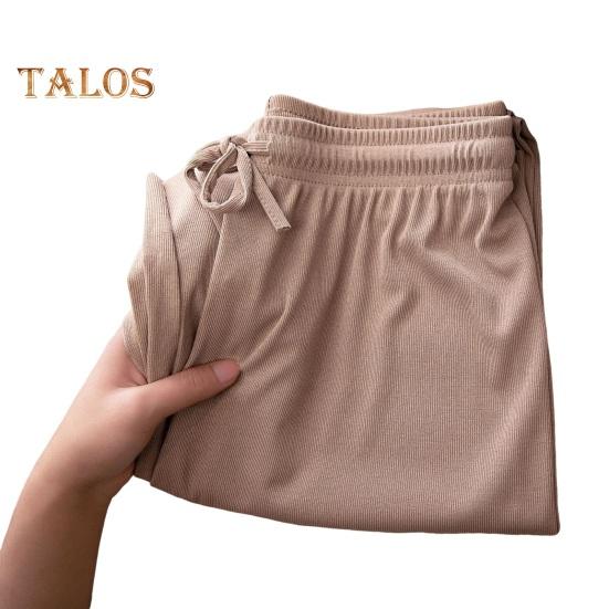 

Женские повседневные брюки с эластичной резинкой на талии и регулируемым шнурком, однотонные длинные брюки из ледяного шелка, широкие драпированные брюки, уличная одежда 3XL хаки