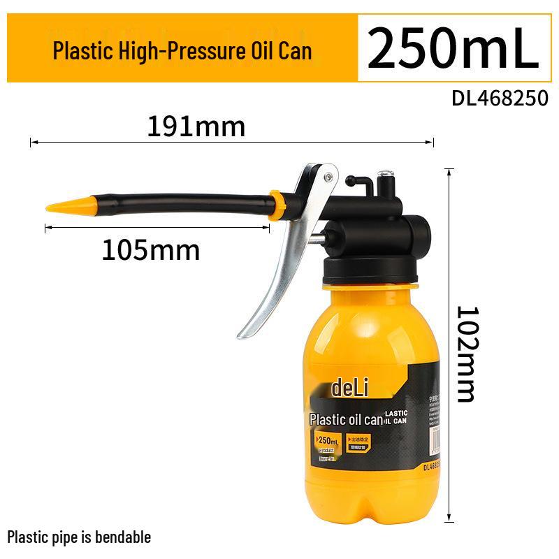 Deli High-Pressure Manual Oil Drip and Lubricant Can