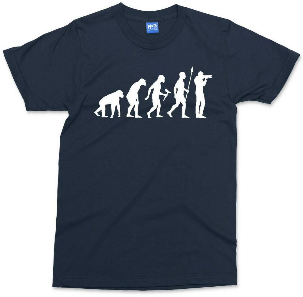 Photographer Evolution TShirt Photography Tee Top Camera Cameraunisex Gift T Shirt S