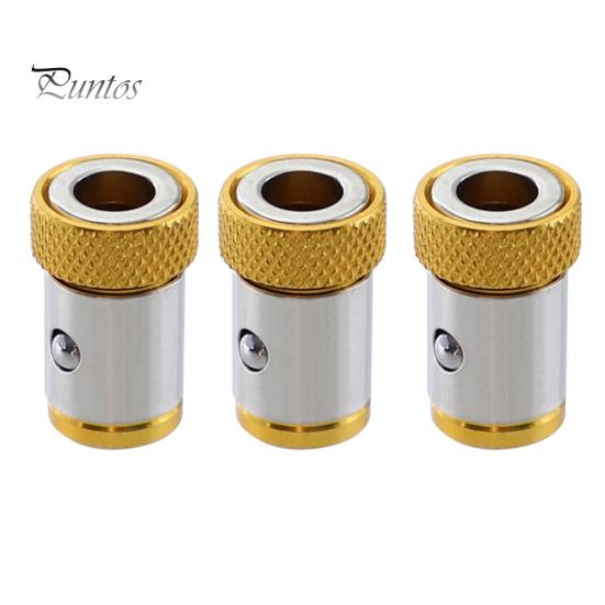 2/3/4 szt. Głowica śrubokręta Pierścienie magnetyczne Antyuderzeniowe Wysokiej precyzji Wielokrotnego użytku Pierścień magnetyczny Uchwyty na pierścienie śrubowe Narzędzia gospodarstwa domowego