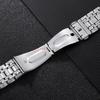 20 22mm Stainless Polished Steel Band Universal for Women Men's Sports Strap for Seiko for Tissot Straight Bracelet for Longines