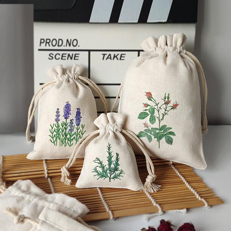 Custom Logo Small Cloth Drawstring Bag