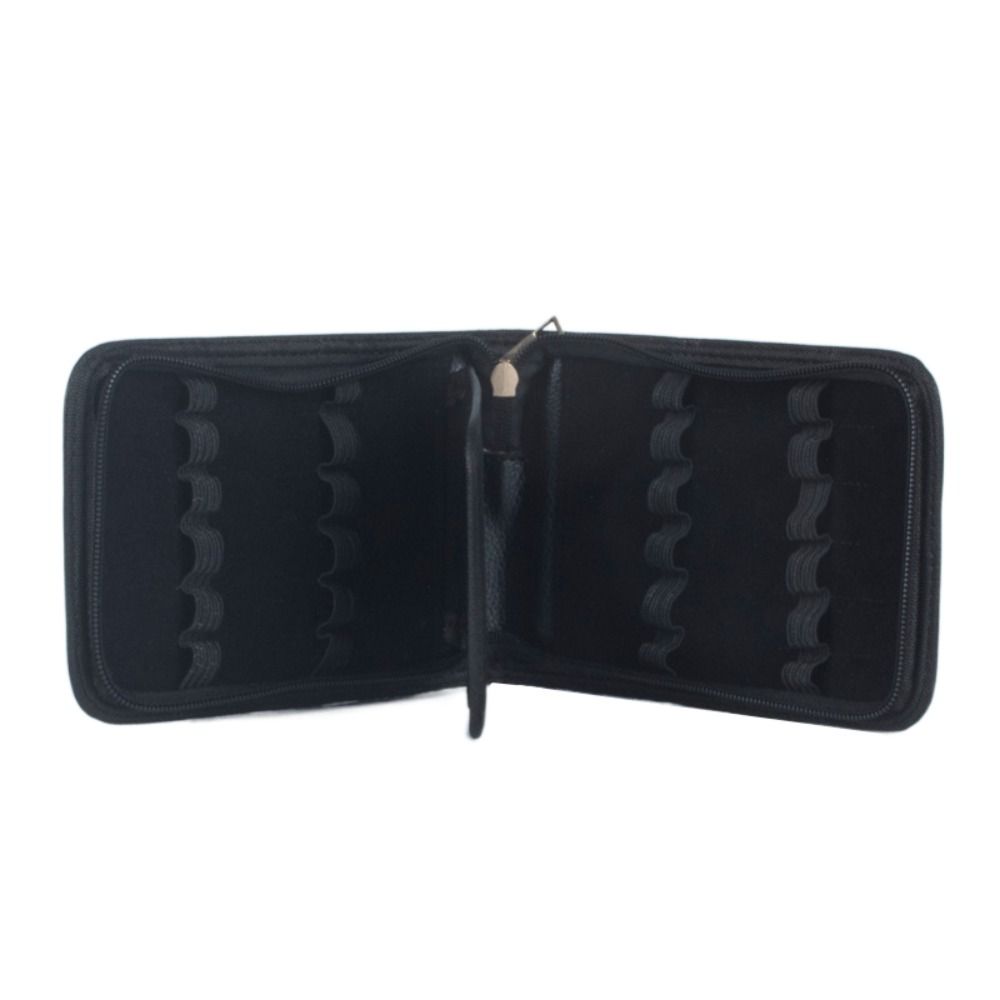 Pens Brown Pen Storage Box Pens Zipper Case Fountain Pen Case Pen Container Bag Roller Pen Holder