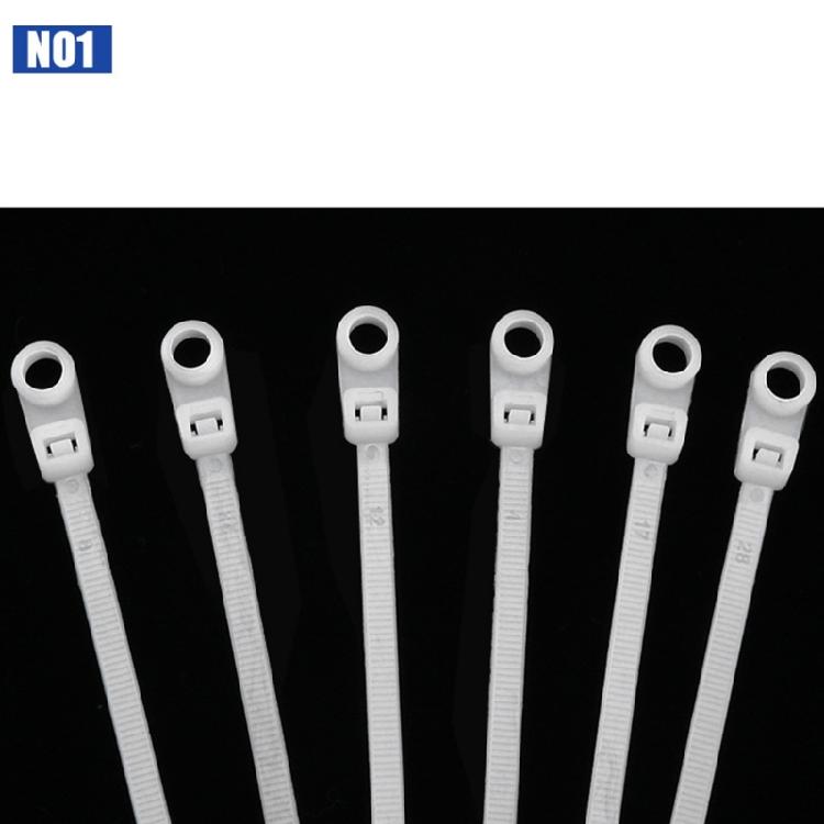 100Pcs Nylon Cable Ties Adjustable locking Cord Ties Straps fot Indoor and Outdoor Cable Management Cable Ties