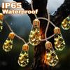 Rope Lights Fairy String Lights Waterproof Hemp String Lights Copper Wire Lights  Gardens