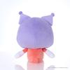 SEGA FAVE SONIC & FRIENDS Sanrio Characters Plush Toy M Knuckles X Kuromi