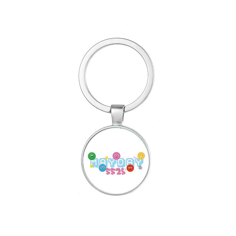 

Creative Mayday Emoji Keychain Accessories