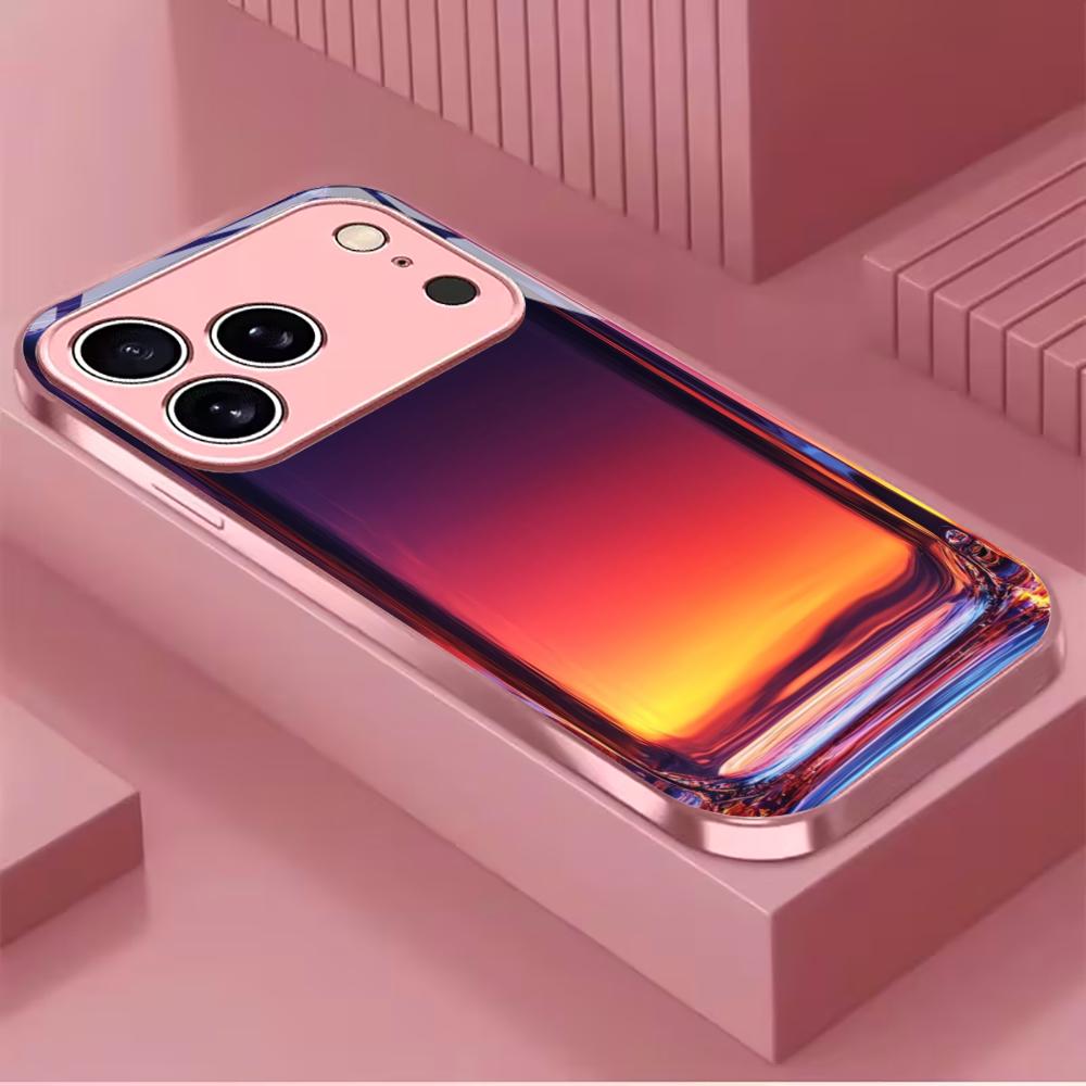 Gradient Glass Madam Protect PhoneCase Glass PhoneCase for iPhone 17 16 15 14 13 12 11pm Pro Plus Dropresistant Cellphone Female