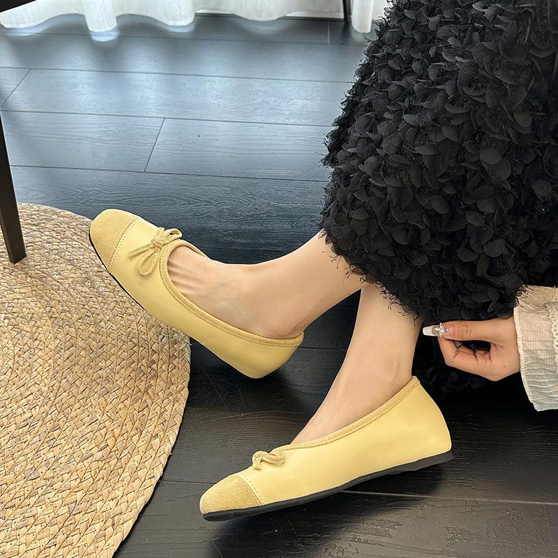 

Flat silver single shoes women s new summer skirt ballet beanie shoes Mary Jane gentle evening shoes 40 жёлтый