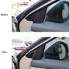 For Toyota Camry 2018-2024 ABS Carbon Fiber A-Pillar Front Door MirrorTriangle Plate Cover Molding Trim Decoration Accessories