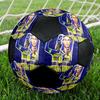 1 pièce  Cristiano Ronaldo taille 5 ballon de football PrahaBallon de Football Indoor Coloré Tous Âges Cousu à la Machine PVC Prêt pour la Compétition Durable Haut Rebond