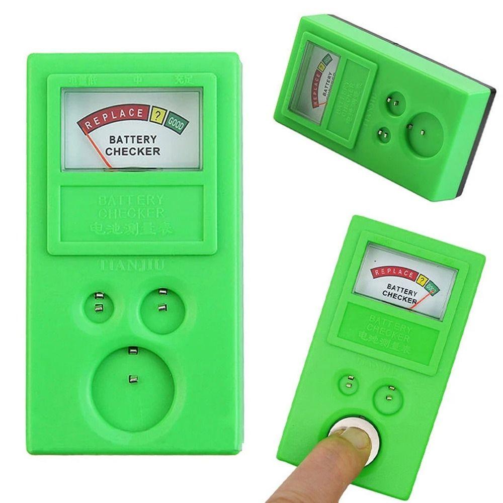 

Watch Repair Tool Battery Power Tester Watch Battery Checker Button Cell Battery Tester 1.5-3V жовтий