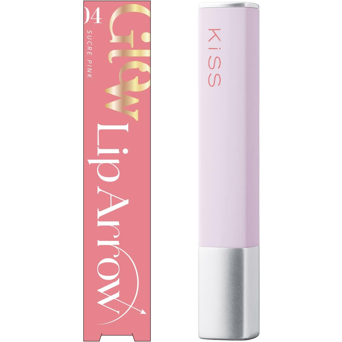 KiSS Lip Arrow Glow 04 Sucré Pink