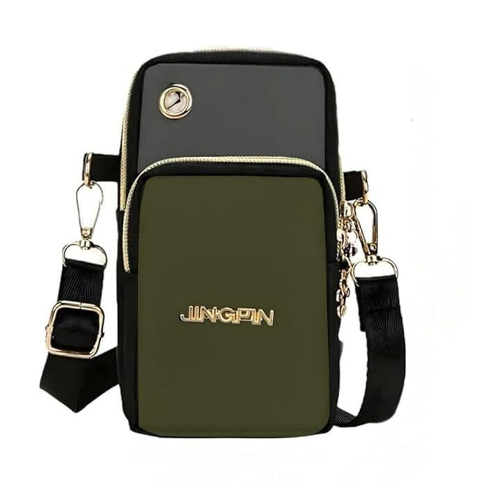 

RSINC Small Cross Body Bag Multifunction 3 Layer Mini Crossbody Shoulder Green B0DSPYGFNY