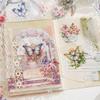 50mm*2m Romantic Life Theme Decoration PET Plant Ledger Material Flower Tape DIY Scrapbooking Hand Made Masking Tape