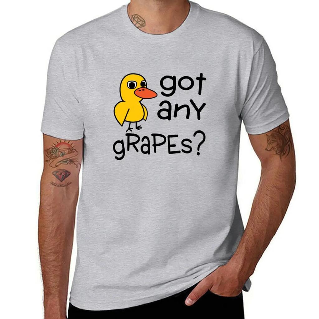 Got Any Grapes  The Duck Song TShirt plain new edition Blouse tees plain t shirts men