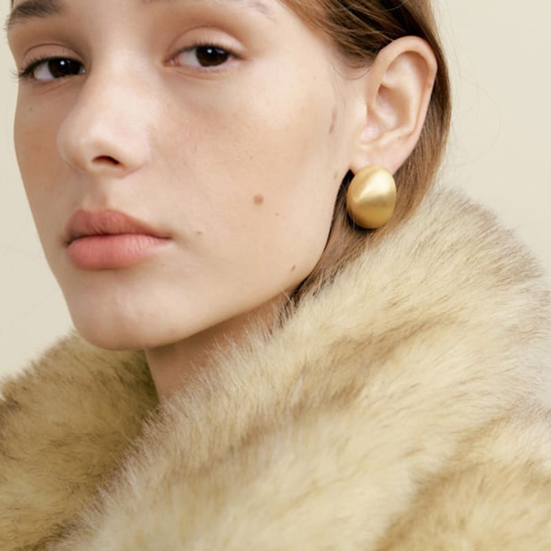 

MATIAS Matt Earring (Gold) Gold