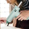Professional Mini Hot Glues Guns Set with Sticks Fast Preheating Ergonomic Grip Silicone Texture Suitable for Projects