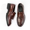 Fashion Tassel Men's Business Leather Shoes Loafers Comfortable Flats Casual Shoes Men Breathable Slip-On Soft Leather Driving Moccasins