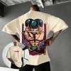 Oversized Vintage One Piece Zoro Graphic T Shirt Men Women Short Sleeve Tee  Anime Print 2026 Summer Y2k Streetwear Casual Tops