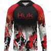 Mens Womens Quick-Dry UV Protection Hooded Fishing Shirt Lightweight Breathable Outdoor Performance Top
