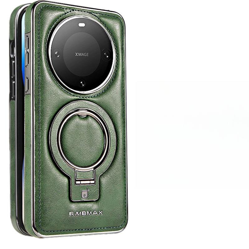 Suitable for Huawei Mate60pro Mobile Phone Case Magnetic Bracket Rack Mate60 Business M60 Full-inclusive Anti-fall Cover